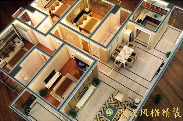  戶(hù)型模型